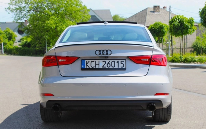 Audi A3 cena 64999 przebieg: 122000, rok produkcji 2015 z Dobrodzień małe 67